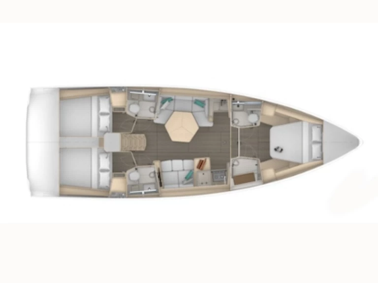 Dufour Dufour 44 a louer à Palerme