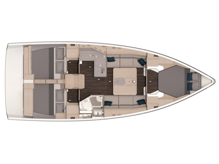 Location bateau Procida pas cher Dufour 37