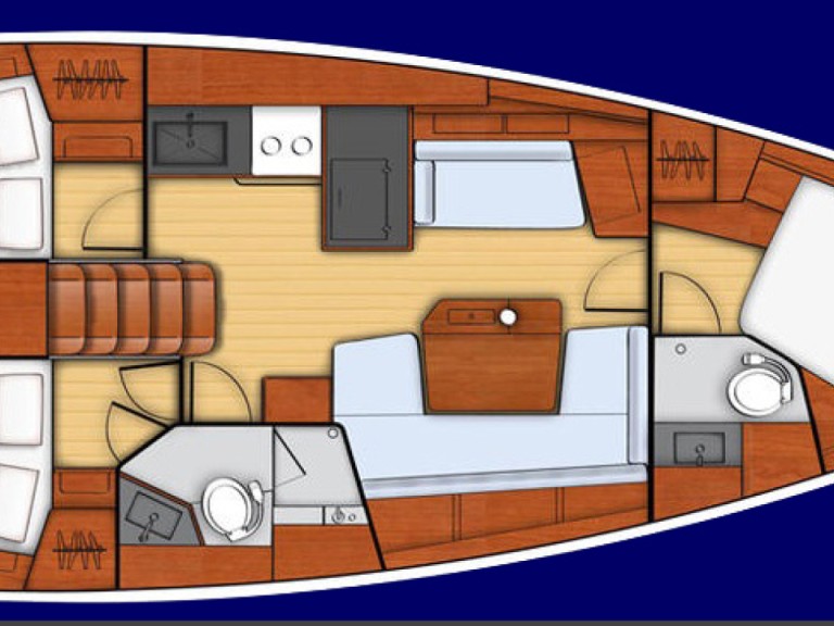 Location à Néa Péramos - Bénéteau Oceanis 41.1 sur SamBoat