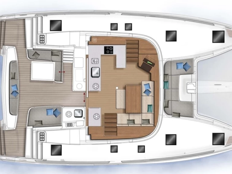 Location Catamaran Lagoon avec permis