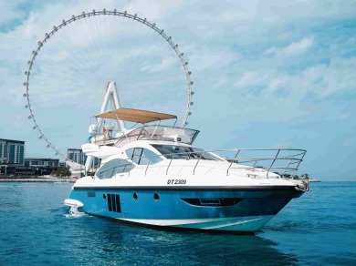 Hire Luxury Yacht with or without skipper Azimut Dubai Marina