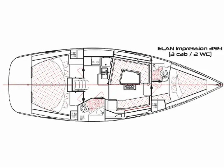 Location à Gouviá - Elan Elan Impression 394 Impression Thalia sur SamBoat
