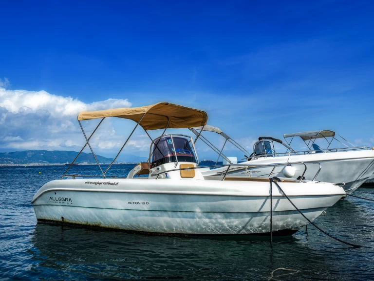 Louez un Allegra Boats All 19 Open à Cetara