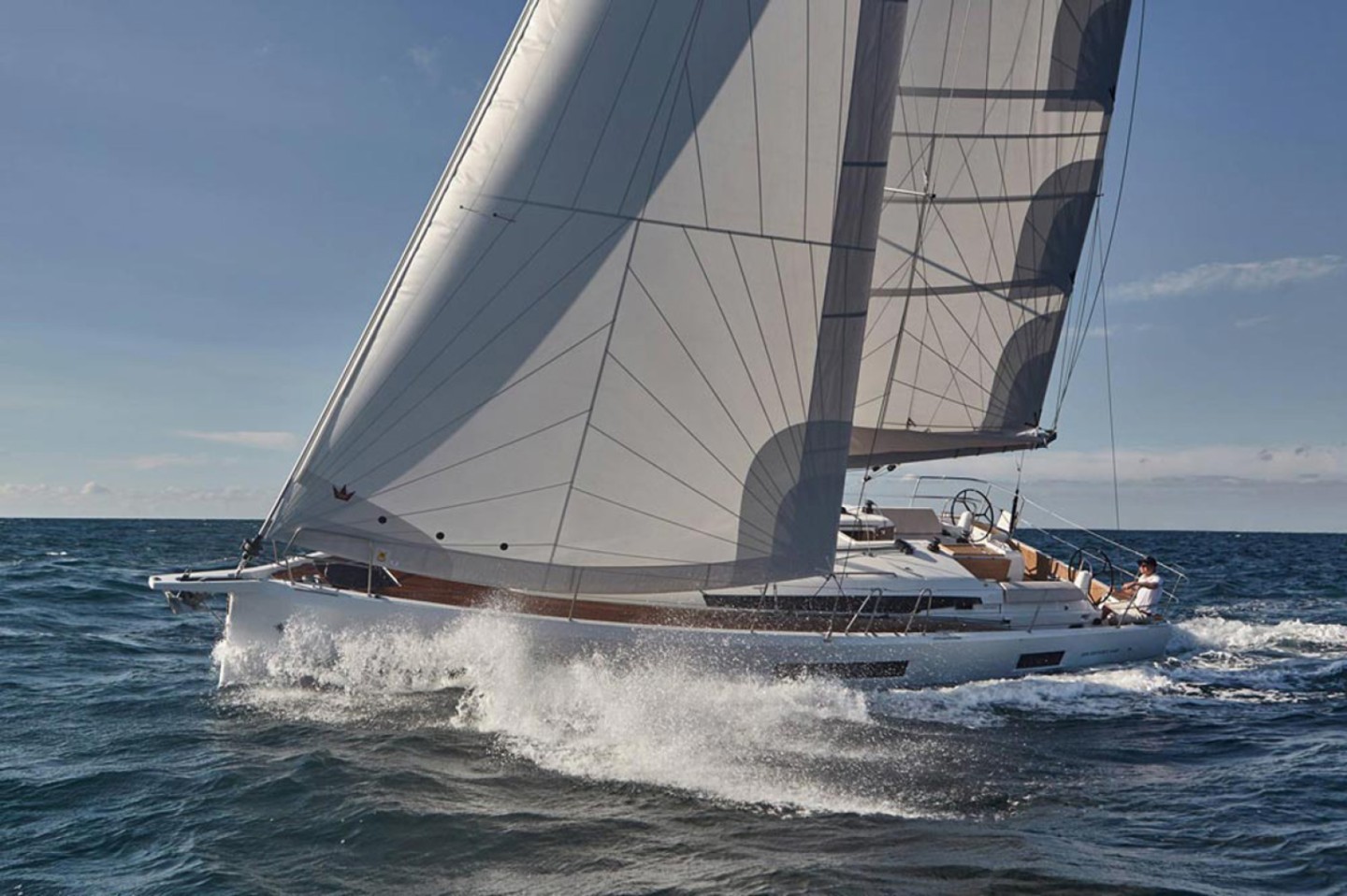 Jeanneau Sun Odyssey 440 eco solar sailboat charter in Jezera, Croatia