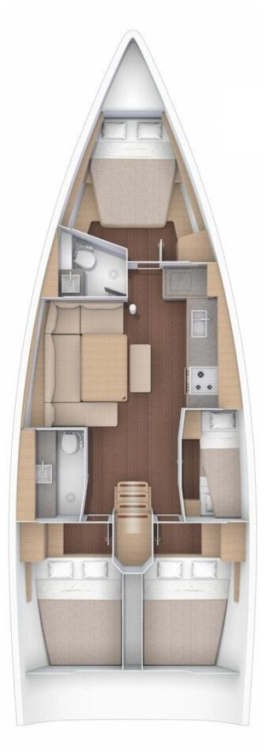 Location bateau Dufour Dufour 430 à Jezera sur Samboat