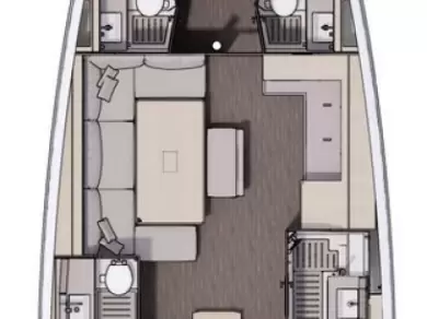 Dufour Dufour 470 a louer à Murter-Kornati