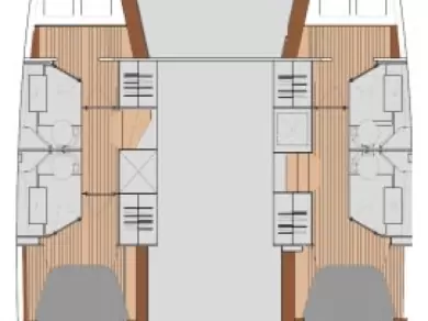 Location bateau Fountaine Pajot Isla 40 à Biograd na Moru sur Samboat