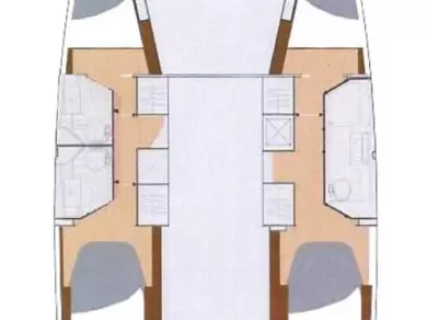 Fountaine Pajot Lucia 40 a louer à Gouviá