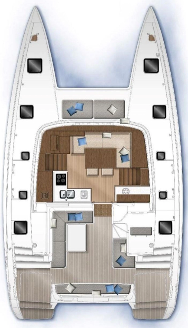 Location Catamaran Lagoon avec permis