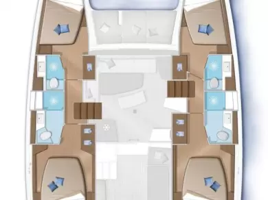 Location Catamaran Lagoon avec permis