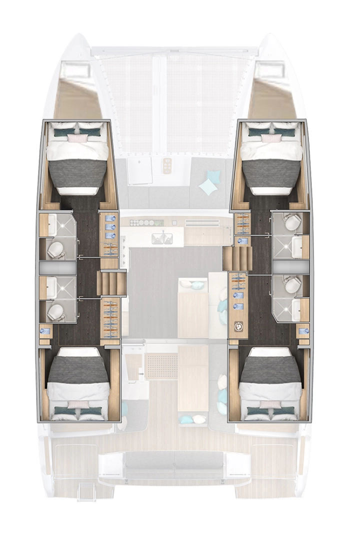 Location bateau Lagoon Lagoon 43 à Sibenik sur Samboat