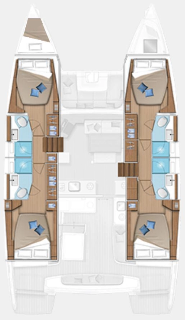 Location bateau Göcek pas cher Lagoon 46