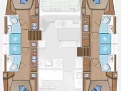 Location Catamaran à Dème de Vólos - Lagoon Lagoon 46