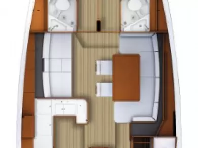 Location bateau Jeanneau Jeanneau 53 à San Miguel De Abona sur Samboat