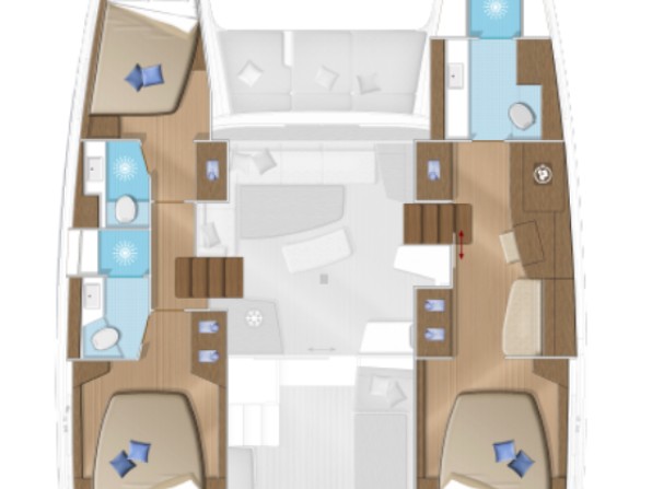 Location Catamaran Lagoon avec permis