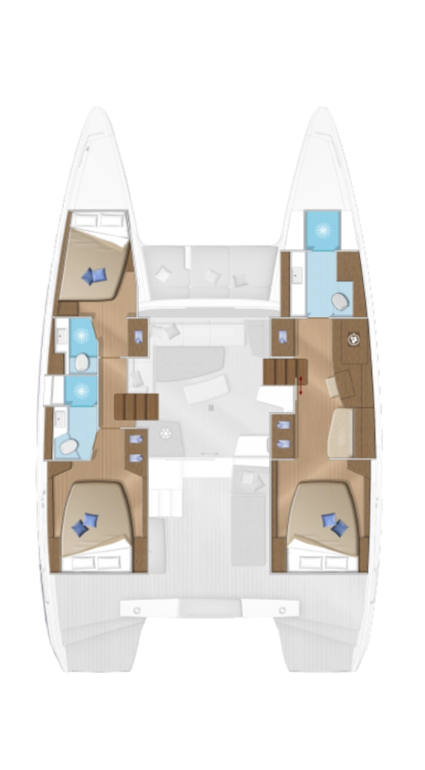 Location Catamaran Lagoon avec permis