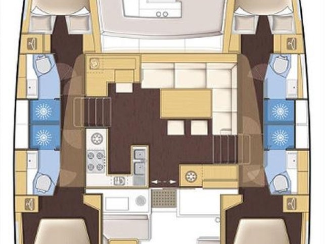 Location bateau Lagoon Lagoon 450 Sport Top à Palma de Majorque sur Samboat