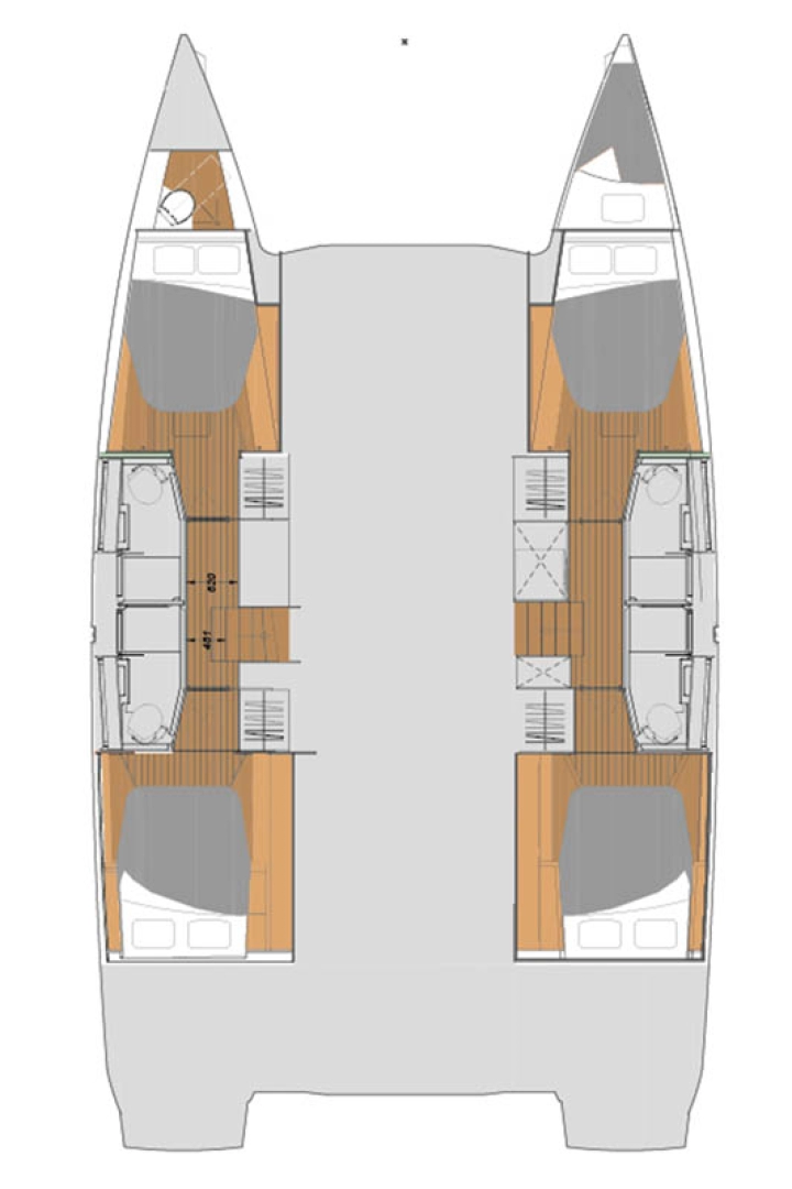 Fountaine Pajot Elba 45 a louer à Ellinikó