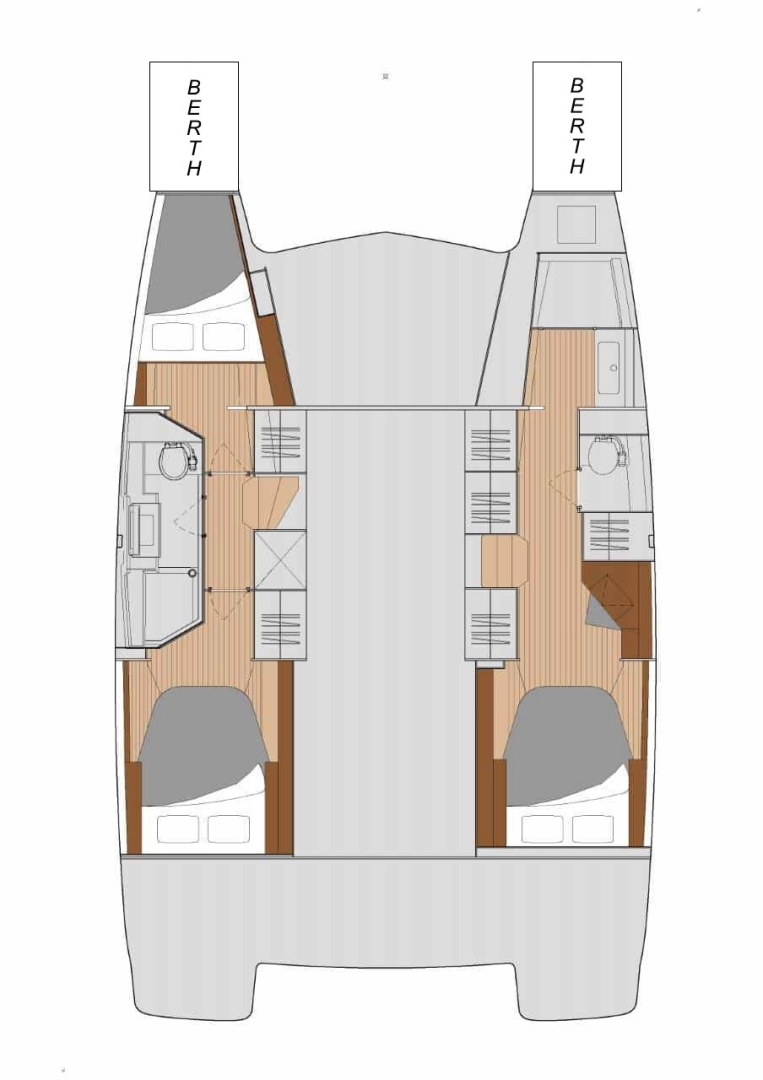 Location Catamaran à Ellinikó - Fountaine Pajot Isla 40
