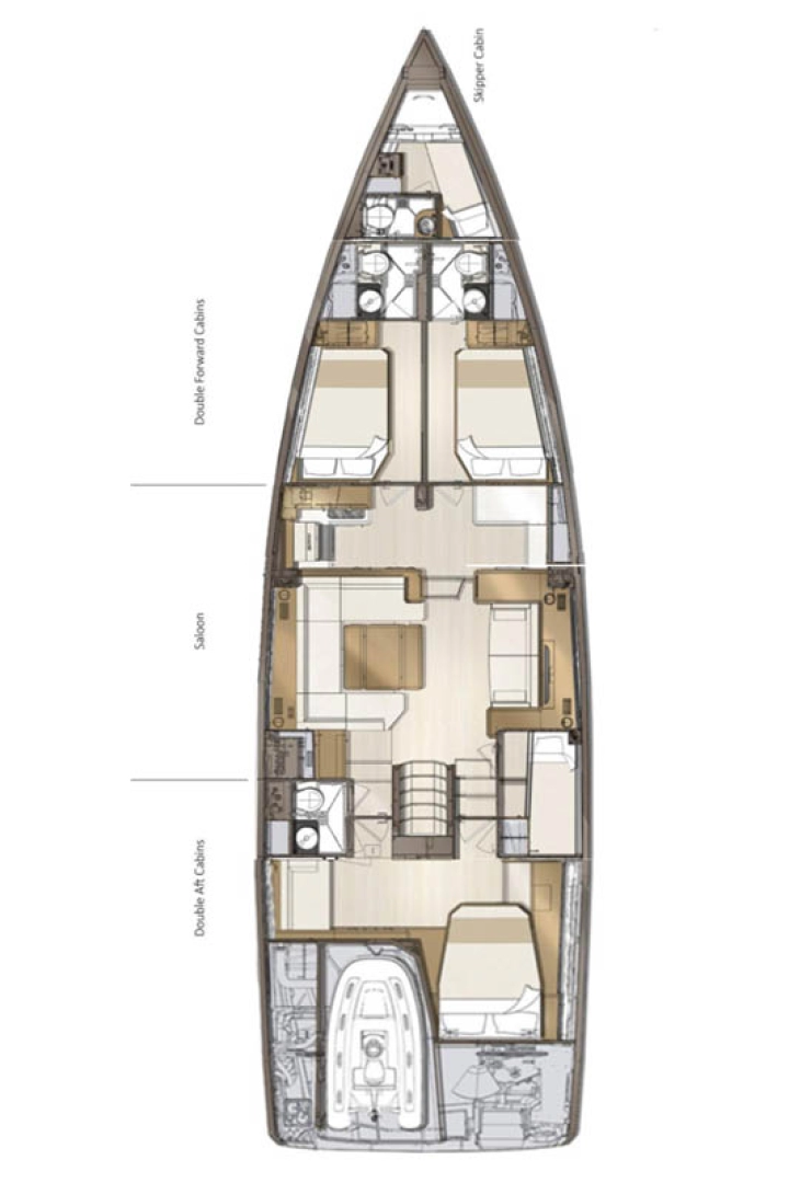 Location à Ellinikó - Jeanneau Jeanneau 60 sur SamBoat