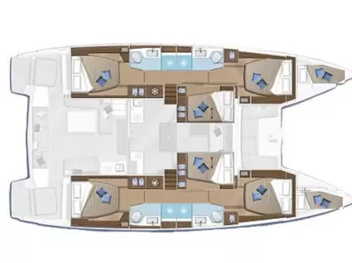 Location Catamaran à Road Town - Lagoon Lagoon 50