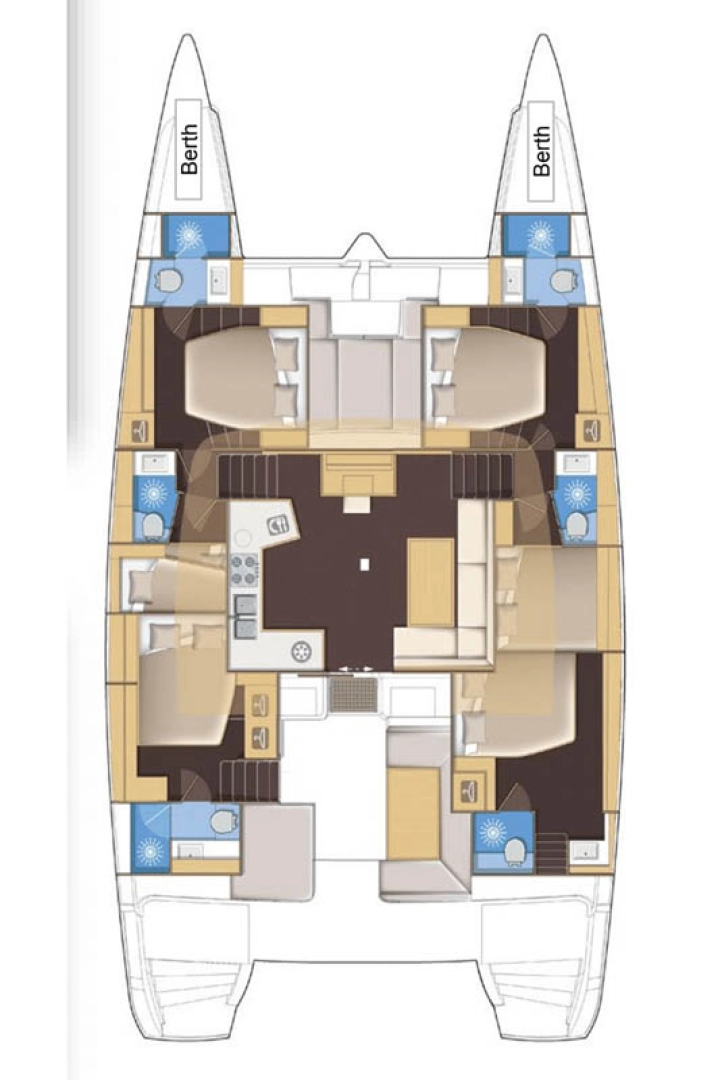 Location Catamaran Lagoon avec permis