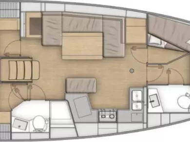 Location bateau Seget Donji pas cher Oceanis 40.1