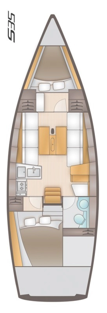 Location bateau Kaštela pas cher Salona 35