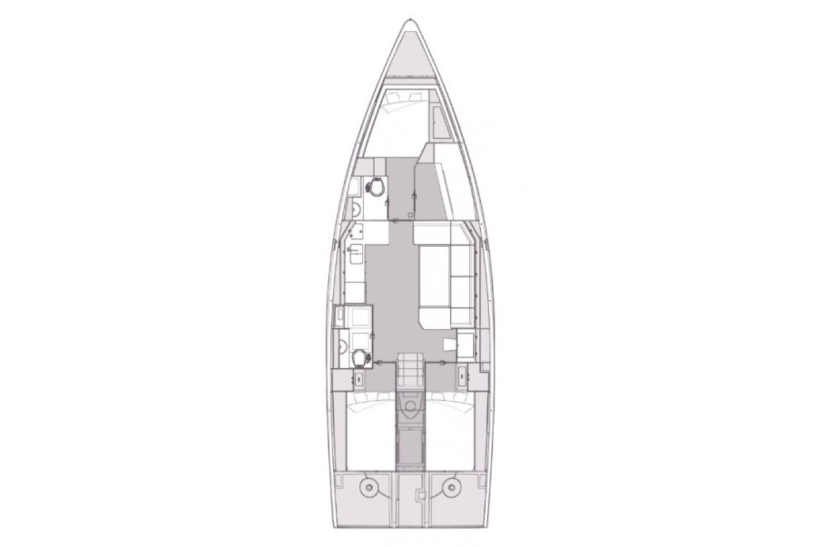 Location à Biograd na Moru - Elan Impression 45 sur SamBoat