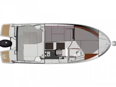 Location Bateau à moteur à Pirovac - Jeanneau Merry Fisher 795