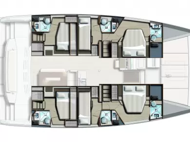 Louer Catamaran avec ou sans skipper Bali à Gouviá