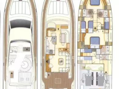 Location Yacht à Rhodes (Ville) - Ferretti Ferretti Yachts 68