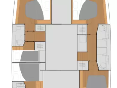 Location Catamaran Fountaine Pajot avec permis