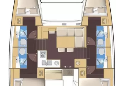 Catamaran à louer à Kos au meilleur prix