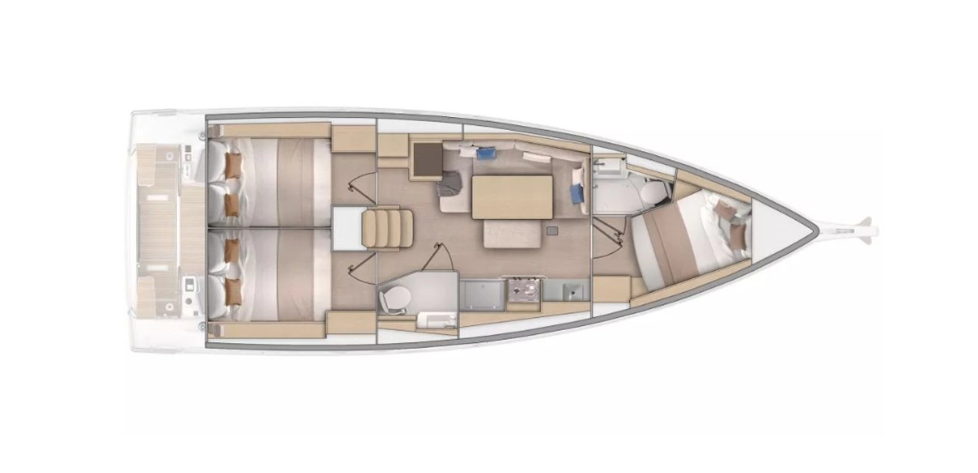 Location bateau Bénéteau Oceanis 37.1 à Skradin sur Samboat