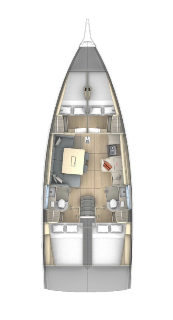 Location à Primošten - Dufour Dufour 41 sur SamBoat