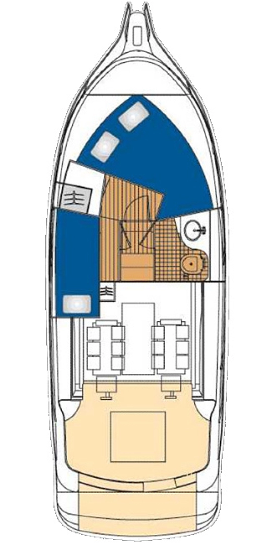 Location Bateau à moteur à Sukošan - Sas Vektor Vektor 950