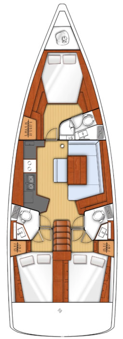 Louez un Bénéteau Oceanis 45 à Göcek