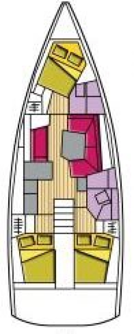 Location bateau Cecina pas cher Oceanis 41.1