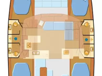 Location Catamaran Fountaine Pajot avec permis