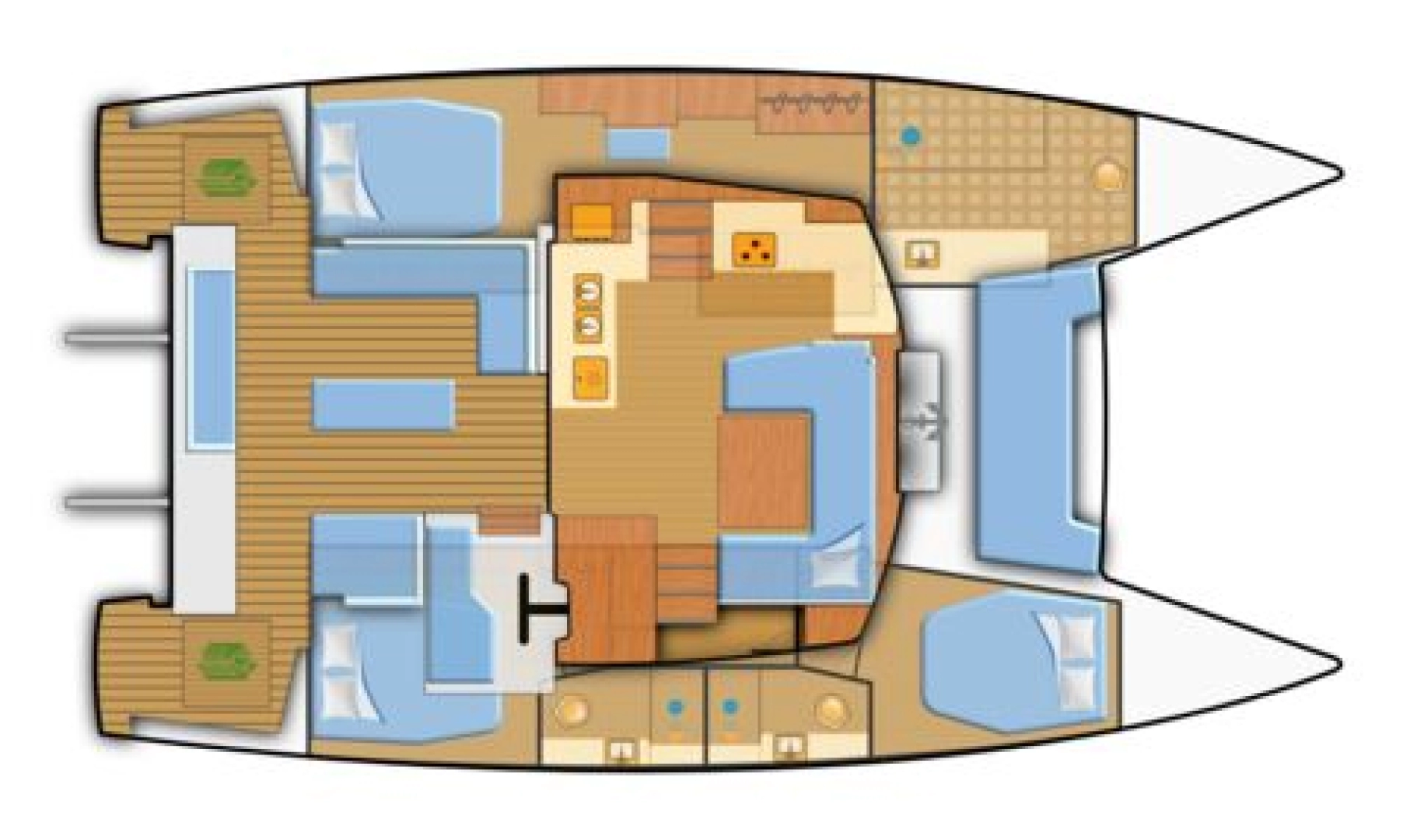 Louez un Fountaine Pajot Elba 45 à Pula