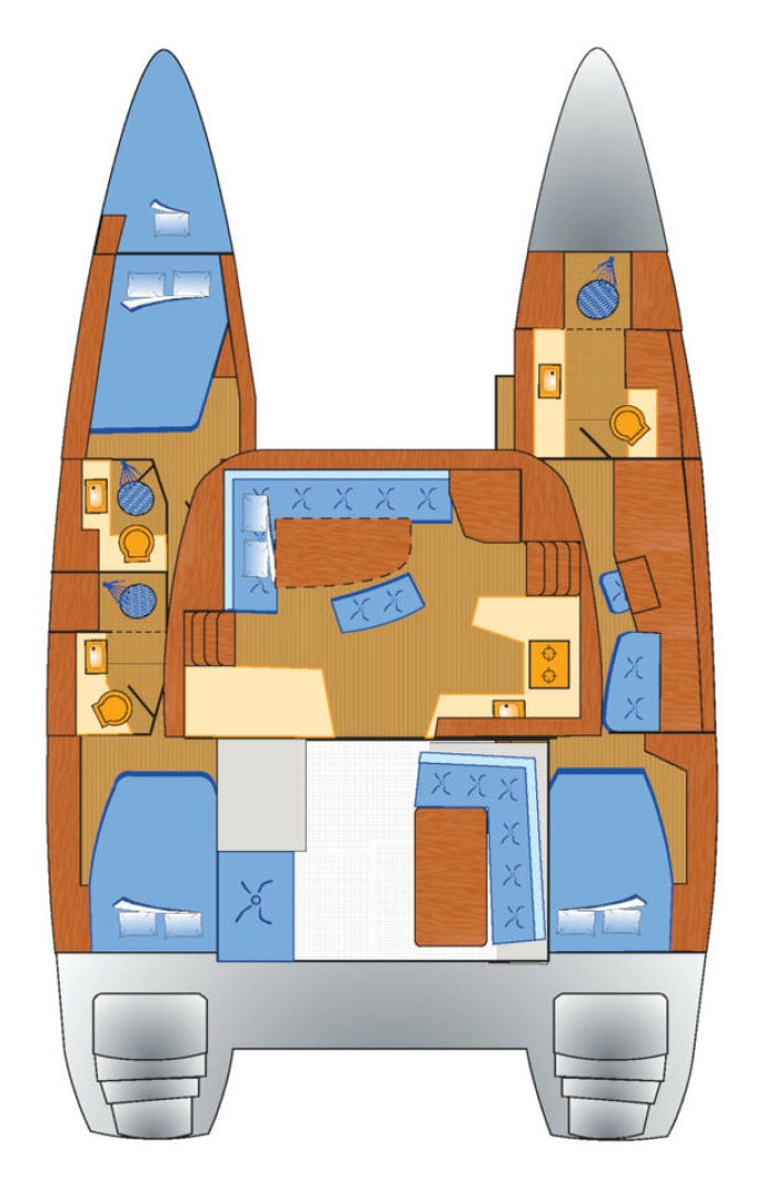 Catamaran à louer à Biograd na Moru au meilleur prix