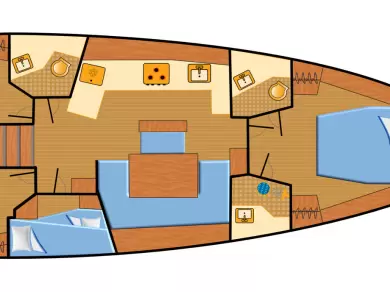 Location bateau Bénéteau Oceanis 46.1 à Punat sur Samboat