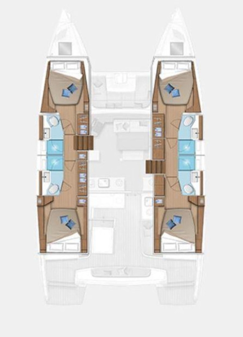 Catamaran à louer à Gouviá au meilleur prix