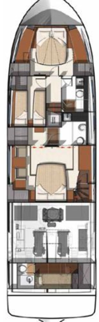 Location Yacht Prestige Yachts avec permis