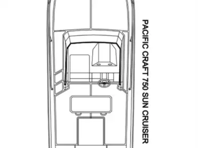 Location bateau Pacific Craft Pacific Craft 750 Sun Cruiser à Pula sur Samboat