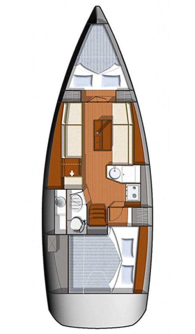 Location Voilier à Novi Vinodolski - Jeanneau Sun Odyssey 33i