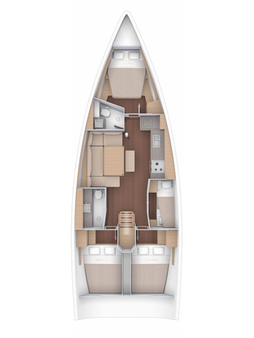 Location Voilier à Primošten - Dufour Dufour 430