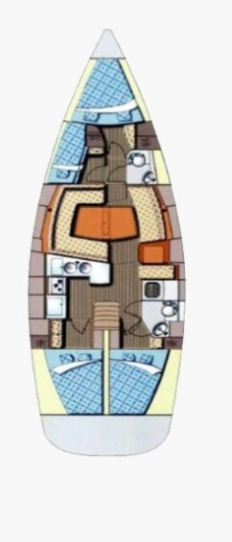 Elan Impression 434 a louer à Lefkáda