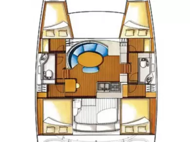 Catamaran à louer à Punat au meilleur prix